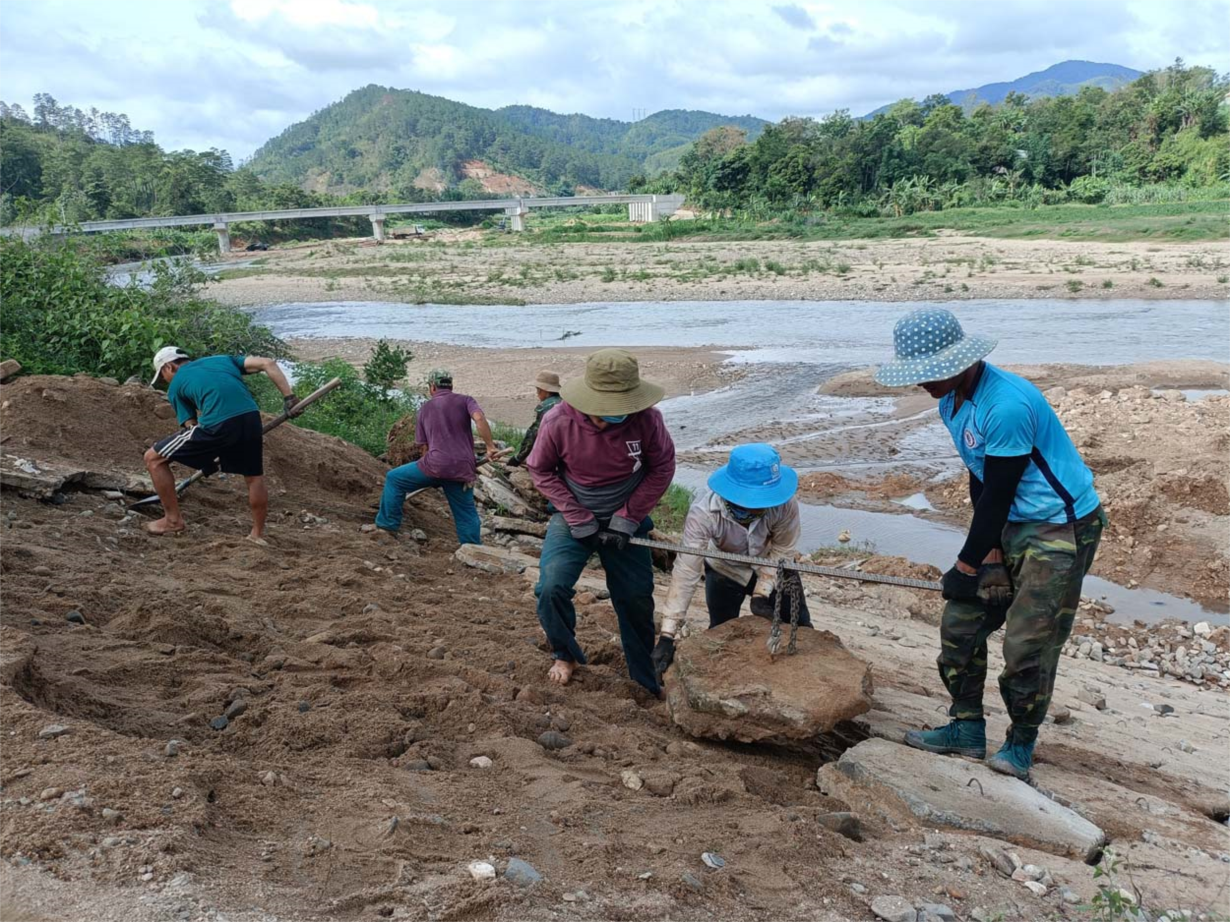 Kon Tum: Cần nhanh chóng khắc phục những tồn tại ở công trình kè chống sạt lở bờ sông Pô Kô (02/6/2023)